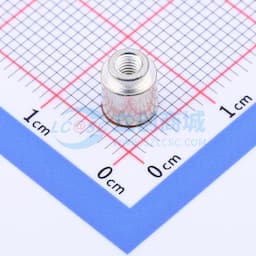 雄和远景，电路板表贴圆螺母柱，M2.5Xφ5.56X5+1.53，铜镀锡，编带装缩略图