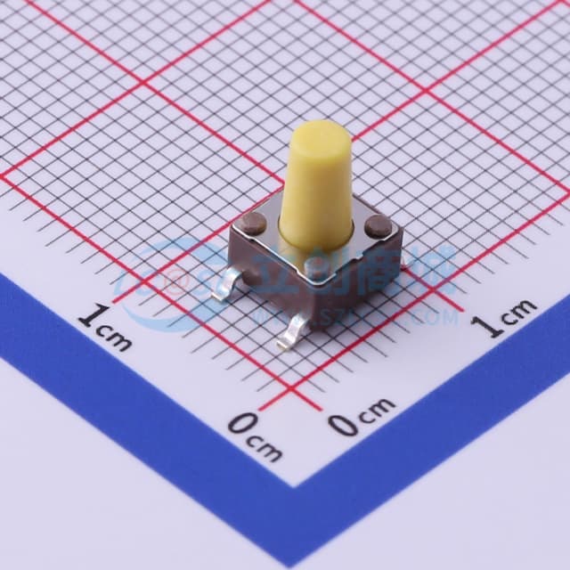 6.2*6.2*9.5mm 立贴 轻触开关实物图
