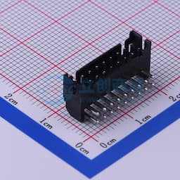 黑色 2x9P 间距:2mm 弯插【插件】缩略图