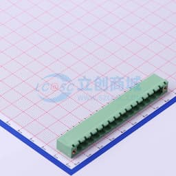 螺丝固定 1x15P 5.08mm 排数:1 每排P数:15 【插拔】缩略图