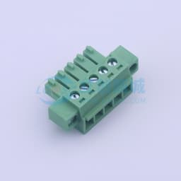 3.81mm 1x5P 排数:1 每排P数:5 螺丝固定缩略图