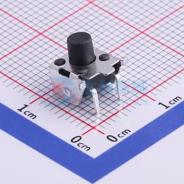 6*6*7mm 卧贴 轻触开关实物图