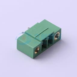 3.81mm 1x2P 排数:1 每排P数:2 螺丝固定 【插拔】缩略图