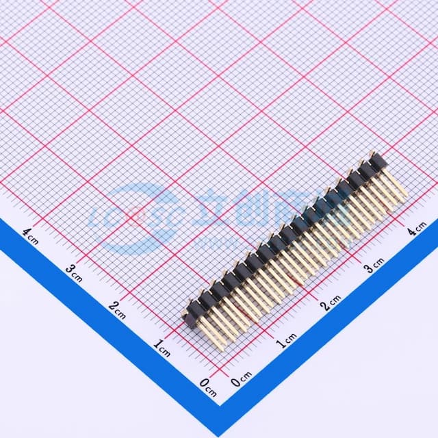 2x17P 间距:2.54mm 方针实物图