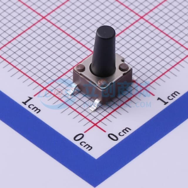 12*12*11.3mm 立贴 轻触开关实物图