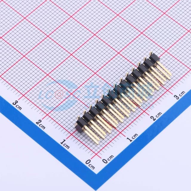 2x13P 间距:2.54mm 方针实物图