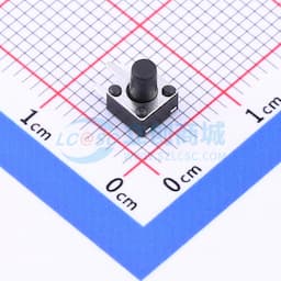 4.5*4.5*6mm 卧插 轻触开关 【插件】缩略图