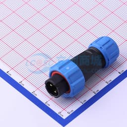 电缆对接插座/航空插头 2PIN/位 针缩略图