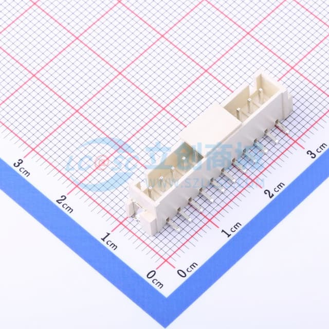 1x11P 间距:2.5mm 立贴 系列:XHB实物图