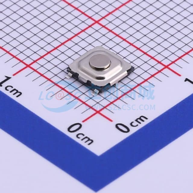 5.2*5.2*1.5mm 立贴 轻触开关实物图