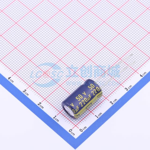 220uF ±20% 50V实物图