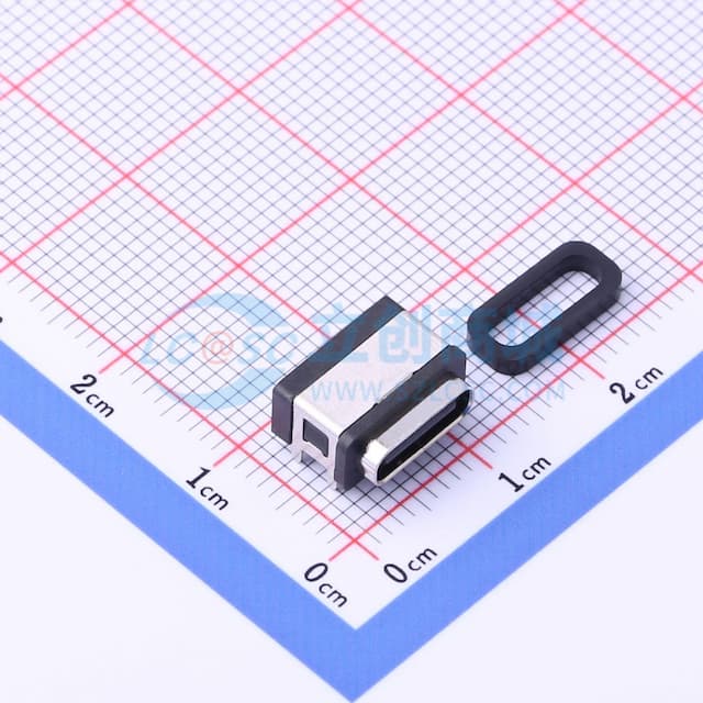 两件套 Type-C 卧贴实物图