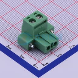 5.08mm 1x2P 排数:1 每排P数:2 螺丝固定缩略图