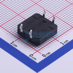 12*12*4.3mm 直插 轻触开关 【轻触】缩略图