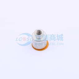 雄和远景，电路板表贴圆螺母柱，M2Xφ4.35X4+1.4，铁镀锡，编带装缩略图