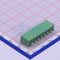 3.81mm 1x8P 排数:1 每排P数:8 【插拔】缩略图