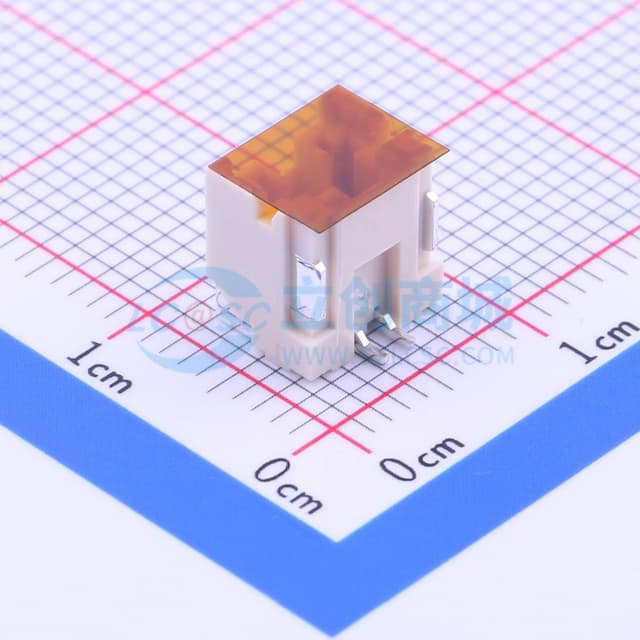 1x2P 间距:1.5mm 立贴实物图