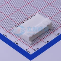 白色 1x10P 间距:2mm 直插【插件】缩略图