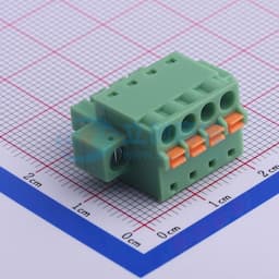 3.81mm 1x4P 排数:1 每排P数:4 螺丝固定缩略图
