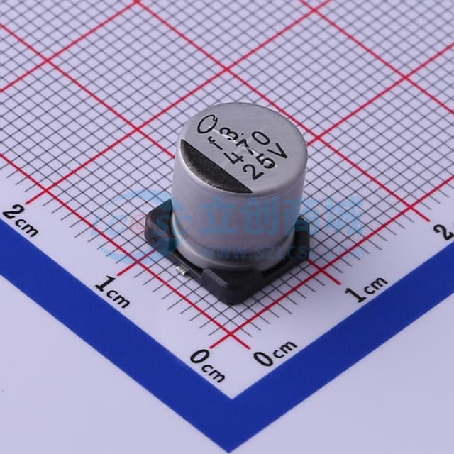 470uF ±20% 25V实物图