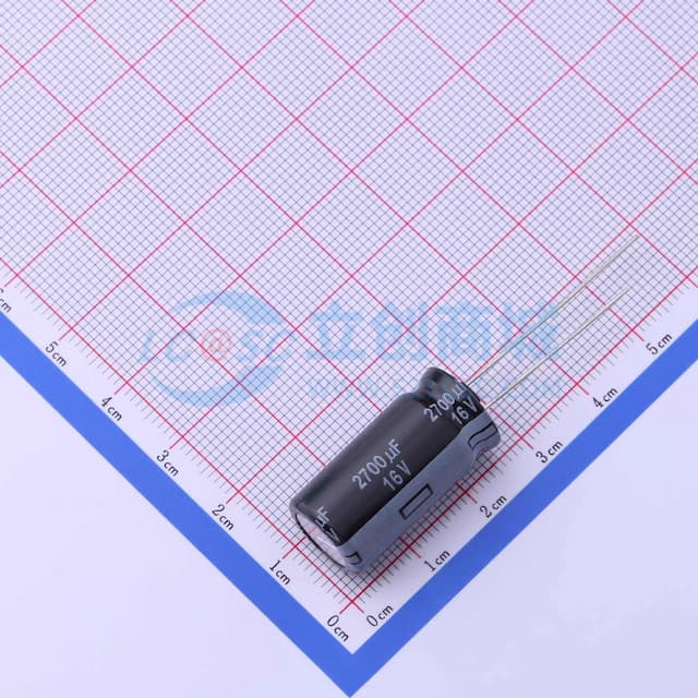 2700uF ±20% 16V 【插件】实物图
