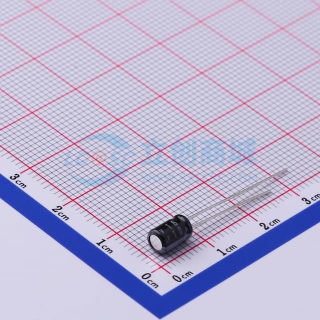 10uF ±20% 16V 【引线】实物图