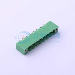 5.08mm 1x8P 排数:1 每排P数:8 螺丝固定 【插拔】缩略图