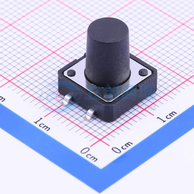 12*12*12mm 立贴 轻触开关实物图