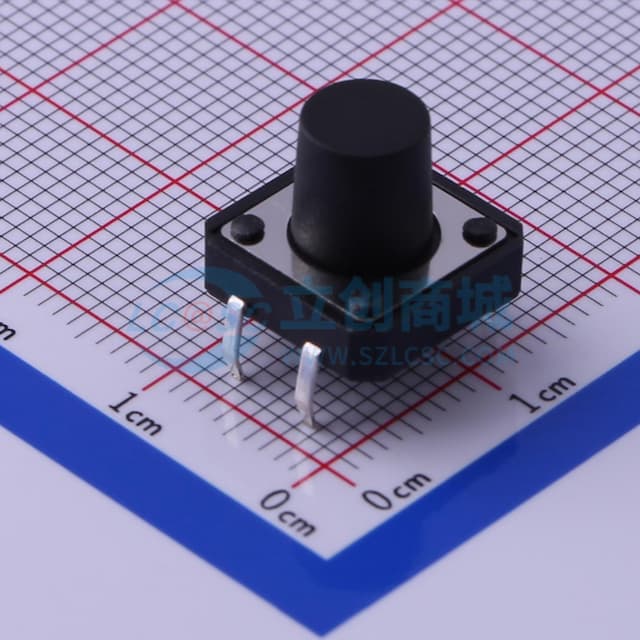 12*12*10mm 直插 轻触开关 【轻触】实物图