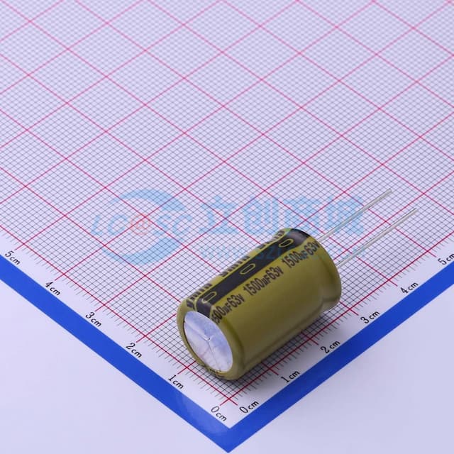 1500uF ±20% 63V 【插件】实物图
