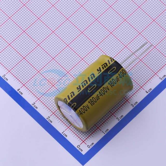 180uF ±20% 400V 【引线】实物图