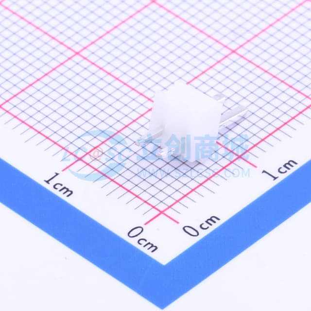 1x2P 间距:2.5mm 直插 系列:SHF(NH) 【插件】实物图