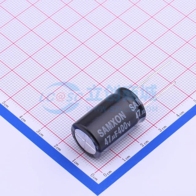 47uF ±20% 400V 【插件】实物图