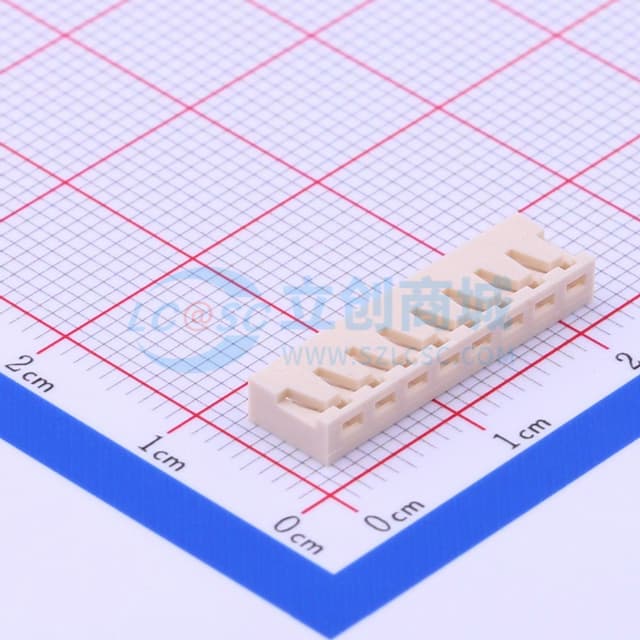 2.5mm 1x8P实物图