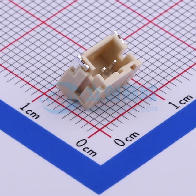 1x2P 间距:2mm 卧贴 系列:PH实物图