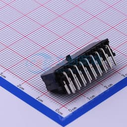 黑色 2x9P 间距:3mm 弯插【插件】缩略图