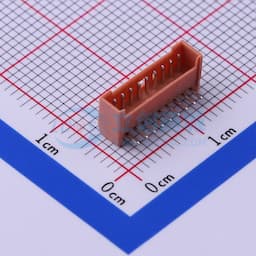土黃 1x9P 间距:1.25mm 弯插【插件】缩略图