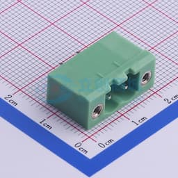 5mm 1x2P 排数:1 每排P数:2 螺丝固定 【插拔】缩略图