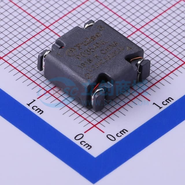 两路 贴片共模滤波器实物图