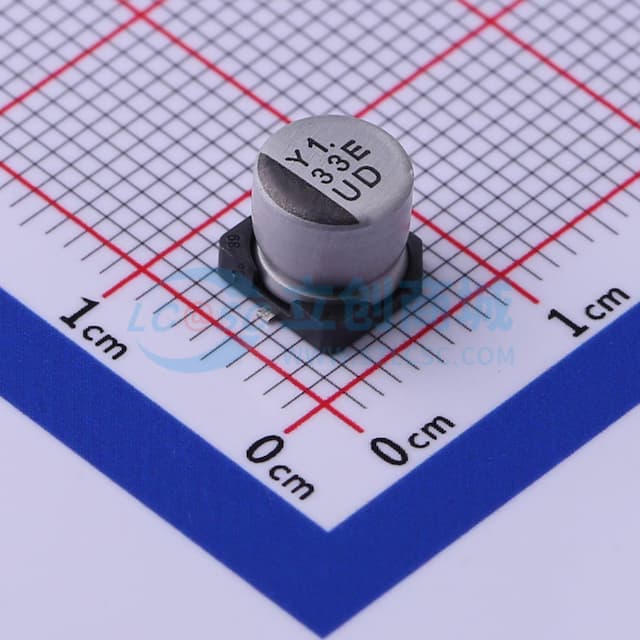 33uF ±20% 25V实物图