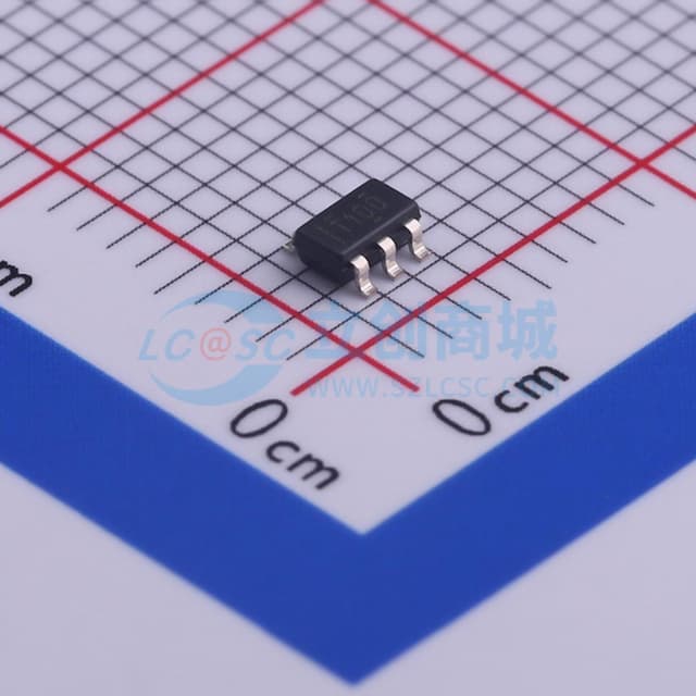 温度传感器，具备 I²C 和 SMBus 接口及警报功能，采用 SOT - 23 封装实物图