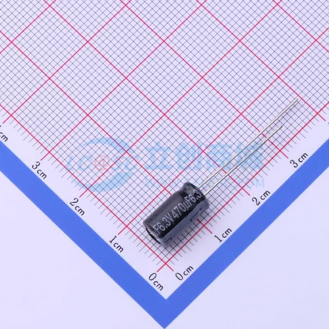 470uF ±20% 6.3V 【引线】实物图