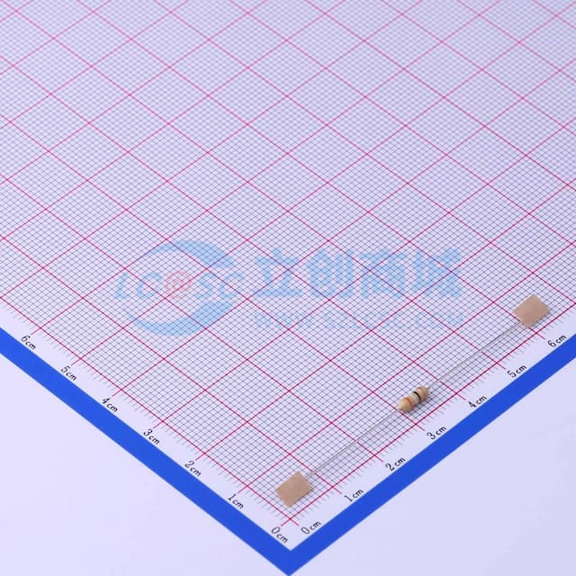 39Ω ±5% 500mW 碳膜电阻 【插件】实物图