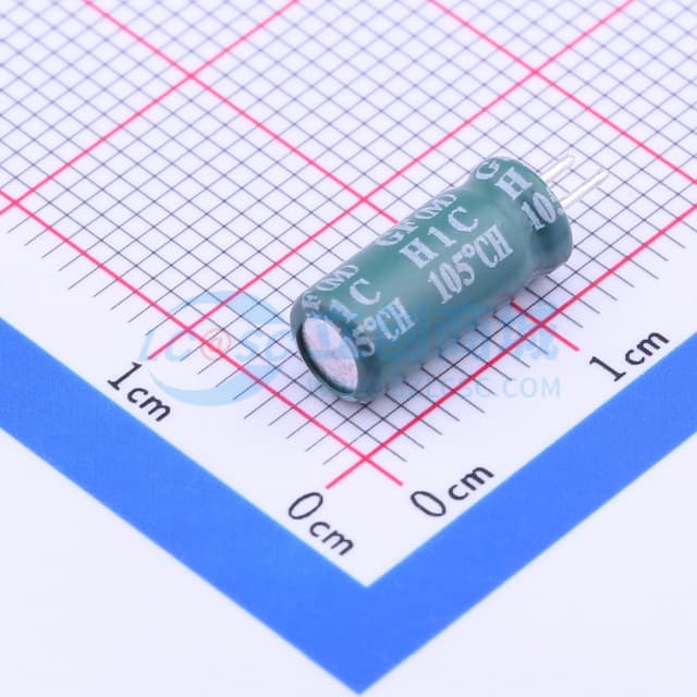 22uF ±20% 50V 【引线】实物图