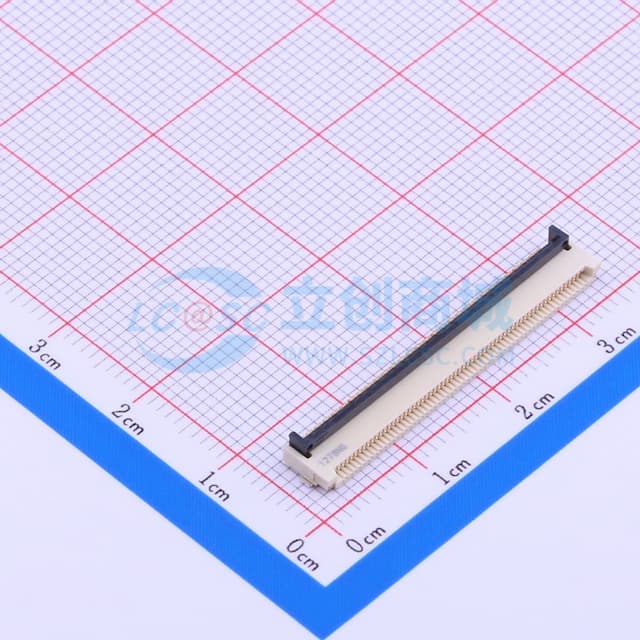 间距:0.5mm P数:60P 双侧触点/上下接实物图