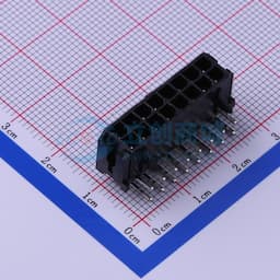 黑色 2x8P 间距:3mm 弯插【插件】缩略图