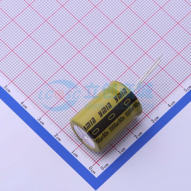 1000uF ±20% 80V 【插件】实物图