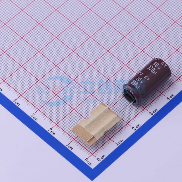330uF ±20% 50V 【引线】实物图