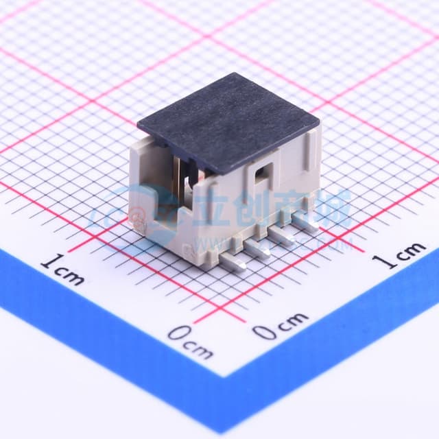 2x4P 间距:2mm 立贴实物图