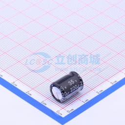 220uF ±20% 35V 【引线】缩略图